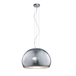 Φωτιστικό Οροφής Ontario 315200189 Silver Trio Lighting Γυαλί