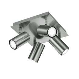 Φωτιστικό Οροφής - Σποτ Marley 802430407 Nickel Trio Lighting Μέταλλο
