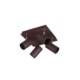 Φωτιστικό Οροφής-Σποτ Marley 24x15x24cm Rusty 802430424 Trio Lighting Μέταλλο