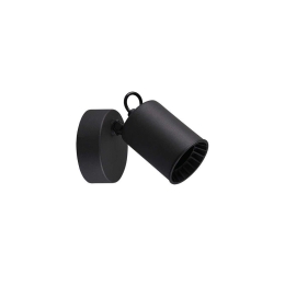 Φωτιστικό Τοίχου-Σποτ Pago 9x15x10cm Black Mat-Black 803500132 Trio Lighting Μέταλλο,Πλαστικό