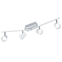 Φωτιστικό Οροφής - Σποτ Narcos 873110431 Nickel Trio Lighting Μέταλλο