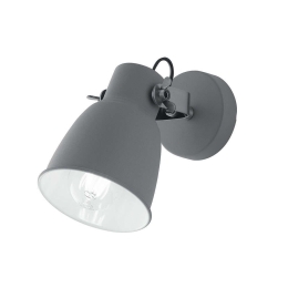 Φωτιστικό Τοίχου - Απλίκα I-Legend-AP1 GRI Grey Luce Ambiente Design Μέταλλο