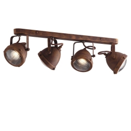 Φωτιστικό Οροφής - Σποτ I-Habana-AP4 Rust Luce Ambiente Design Μέταλλο