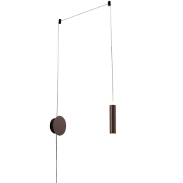 Φωτιστικό Οροφής Led-Candle-AP1 4000K 450lm Bronze Luce Ambiente Design Αλουμίνιο