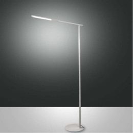 Φωτιστικό Δαπέδου Led Ideal 3550-11-102 White Fabas Luce Αλουμίνιο