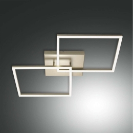 Φωτιστικό Οροφής - Πλαφονιέρα Led Bard 3394-65-225 Gold Matt Fabas Luce Μέταλλο, Μεθακρυλικό