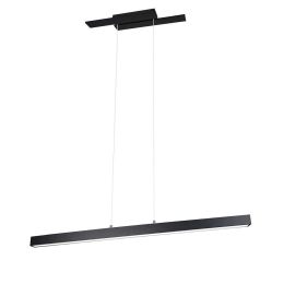 Φωτιστικό Οροφής - Ράγα Belfast 375510432 SMD-LED 3000Κ 115x18cm Black Trio Lighting Μέταλλο