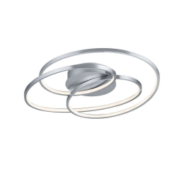 Φωτιστικό Οροφής - Πλαφονιέρα Led Gale 673916007 60x43cm Nickel Trio Lighting Μέταλλο