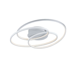 Φωτιστικό Οροφής - Πλαφονιέρα Led Gale 673916031 60x43cm White Trio Lighting Μέταλλο