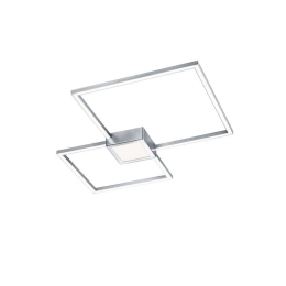 Φωτιστικό Οροφής - Πλαφονιέρα Led Hydra 676210307 65x65cm Nickel Trio Lighting Μέταλλο