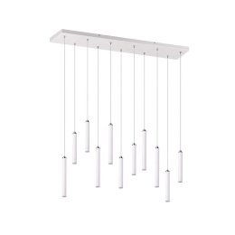 Φωτιστικό Οροφής - Ράγα Led Tubular 321611131 White Trio Lighting Μέταλλο