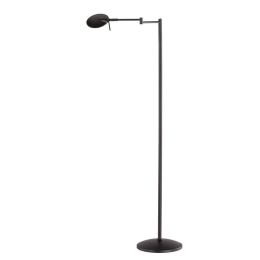 Φωτιστικό Δαπέδου Led Kazan 750Lm 24x121cm Black Mat-White 474790132 Trio Lighting Μέταλλο,Ακρυλικό