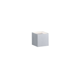 Φωτιστικό Τοίχου-Απλίκα Led Louis 430Lm 10x10cm Brushed Aluminium 223310105 Trio Lighting Αλουμίνιο