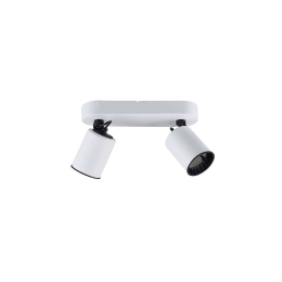 Φωτιστικό Οροφής-Σποτ Pago 24x15x7cm White Mat-Black 803500231 Trio Lighting Μέταλλο,Πλαστικό
