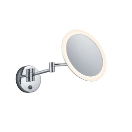 Φωτιστικό Τοίχου Led-Καθρέφτης View 280Lm 21cm Chrome-White 282990106 Trio Lighting Μέταλλο,Ακρυλικό