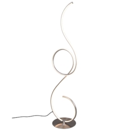 Φωτιστικό Δαπέδου Jive 423410107 23W Led 32x24x118cm Nickel Mat Trio Lighting Μέταλλο