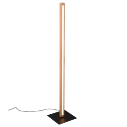 Φωτιστικό Δαπέδου Bellari 426410130 22x22x115cm 1xSMD LED 20W 2300lm 3000K Brown-Black Trio Lighting