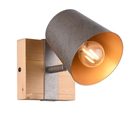 Φωτιστικό Τοίχου - Απλίκα Bell 801900167 11x11cm 1xE14 25W Nickel Trio Lighting