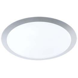 Φωτιστικό Οροφής - Πλαφονιέρα Gonzalo 626512587 25W Led Φ42cm 10cm Titanium Trio Lighting Πλαστικό