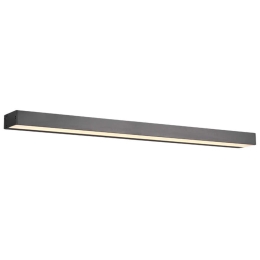 Φωτιστικό Τοίχου - Απλίκα Rocco 283919032 13W Led 90x3,6cm Black Mat Trio Lighting Αλουμίνιο