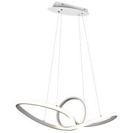 Φωτιστικό Οροφής Sansa R32751131 1xLed 28W 80x150cm White Mat RL Lighting Μέταλλο