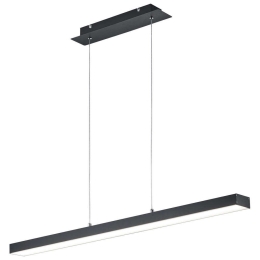 Φωτιστικό Οροφής - Ράγα Agano R32801132 1xLed 18W 100x150cm Black Mat RL Lighting Αλουμίνιο