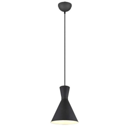Φωτιστικό Οροφής Enzo R30781032 1xE27 28W Φ20cm 150cm Black Mat RL Lighting Μέταλλο