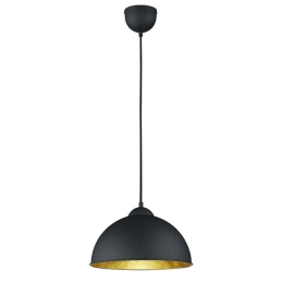 Φωτιστικό Οροφής Jimmy R30121002 1xE27 60W Φ31cm 127cm Black RL Lighting Μέταλλο