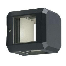 Φωτιστικό Τοίχου - Απλίκα Logone 222360142 11W Led 15x15cm Anthracite Trio Lighting