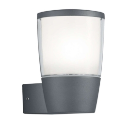 Φωτιστικό Τοίχου - Απλίκα Shannon 222060142 7W Led 11x17cm Anthracite Trio Lighting