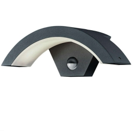 Φωτιστικό Τοίχου - Απλίκα Ohio 220969142 1x6W Led 29x10cm Με Αισθητήρα Anthracite Trio Lighting