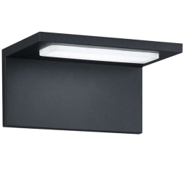Φωτιστικό Τοίχου - Απλίκα Trave 228760142 1x6,5W Led 13x17x8cm Anthracite Trio Lighting