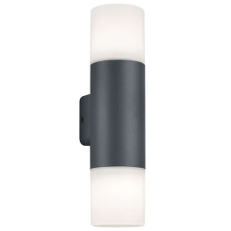 Φωτιστικό Τοίχου - Απλίκα Hoosic 224060242 8x33cm 2xE27 28W Anthracite Trio Lighting