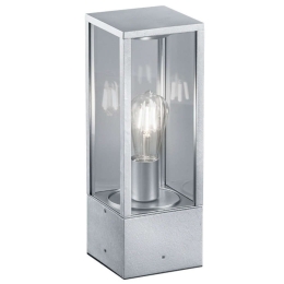 Φωτιστικό Δαπέδου Garonne 501860186 1xE27 60W 14x14x40cm Silver Trio Lighting