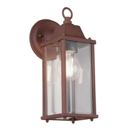 Φωτιστικό Τοίχου - Απλίκα Olona 201960124 1xE27 40W 11x29cm Rusty Trio Lighting