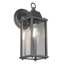 Φωτιστικό Τοίχου - Απλίκα Olona 201960142 1xE27 40W 11x29cm Anthracite Trio Lighting