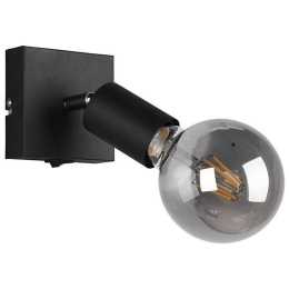 Φωτιστικό Οροφής - Σποτ Vannes R80181732 1xE27 10W 9x11cm Black Mat RL Lighting Μέταλλο