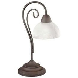 Φωτιστικό Επιτραπέζιο Country R5031-24 1xE14 40W 15x40cm Rusty RL Lighting Μέταλλο,Γυαλί
