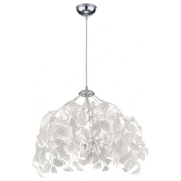 Φωτιστικό Οροφής Leavy R10461901 1xE27 28W Φ38 150cm Chrome RL Lighting Μέταλλο,Πλαστικό