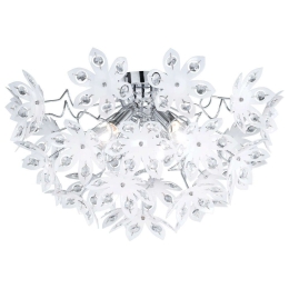 Φωτιστικό Οροφής - Πλαφονιέρα Blowball R61903001 3xE14 40W Φ55 30cm Chrome RL Lighting Μέταλλο