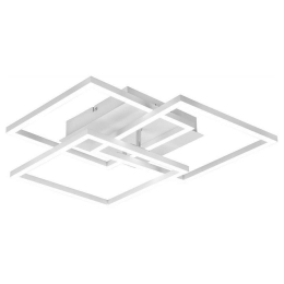Φωτιστικό Οροφής - Πλαφονιέρα Mobile R62883131 28W Led 42x39x10cm White Mat RL Lighting Μέταλλο