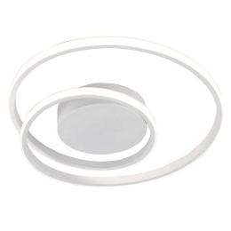Φωτιστικό Οροφής - Πλαφονιέρα Zibal R62911131 22W Led Φ39cm 7cm White Mat RL Lighting Μέταλλο