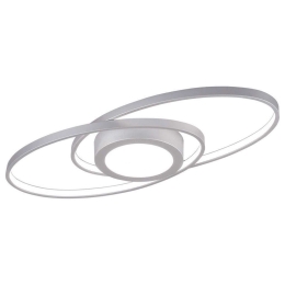 Φωτιστικό Οροφής - Πλαφονιέρα Galaxy R62991187 27W Led 23x57x4cm Titanium RL Lighting Μέταλλο