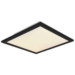 Φωτιστικό Οροφής - Πλαφονιέρα Alpha R62323032 13,5W Led 29x29x5cm Black Mat RL Lighting Μέταλλο