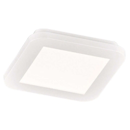 Φωτιστικό Οροφής - Πλαφονιέρα Camillus R62931001 10W Led 17x17x3cm White RL Lighting Πλαστικό