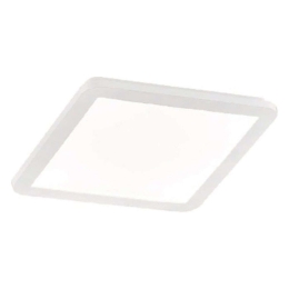 Φωτιστικό Οροφής - Πλαφονιέρα Camillus R62931801 18W Led 30x30x3cm White RL Lighting Πλαστικό