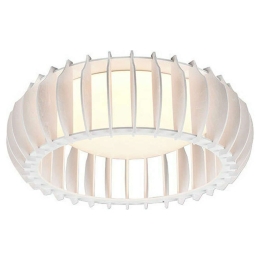Φωτιστικό Οροφής - Πλαφονιέρα Monte R62171131 16,5W Led Φ40cm 14cm White RL Lighting Πλαστικό
