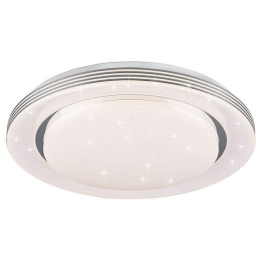 Φωτιστικό Οροφής - Πλαφονιέρα Atria R67041000 16W Led Φ38cm 7cm White RL Lighting Πλαστικό