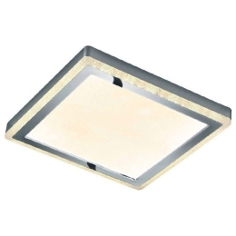 Φωτιστικό Οροφής - Πλαφονιέρα Slide R62611906 20W Led 40x40x4cm White RL Lighting Πλαστικό