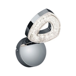 Φωτιστικό Τοίχου - Απλίκα Tours R82131106 4,5W Led 14x8x13cm Chrome RL Lighting Μέταλλο